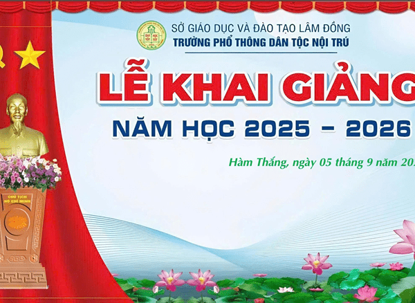 Trường Phổ thông Dân tộc nội trú: tưng bừng khai giảng năm học mới 2025-2026