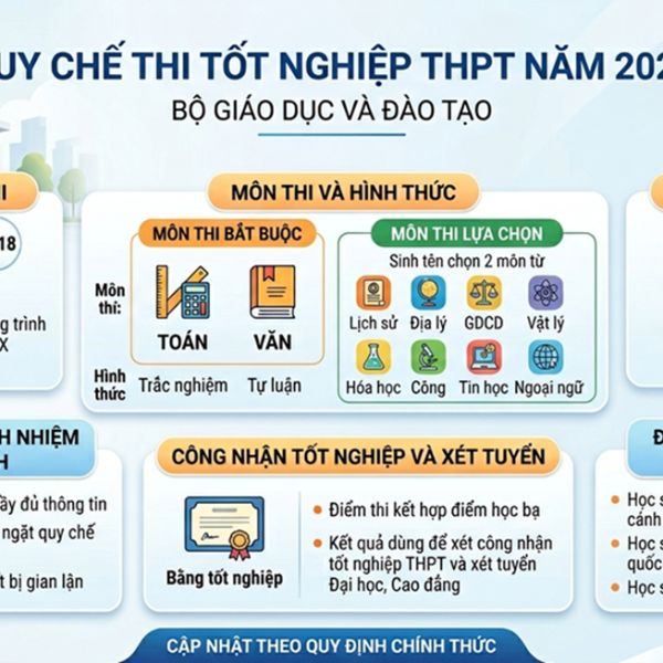Thông tư ban hành Quy chế thi tốt nghiệp trung học phổ thông và một số nội dung liên quan