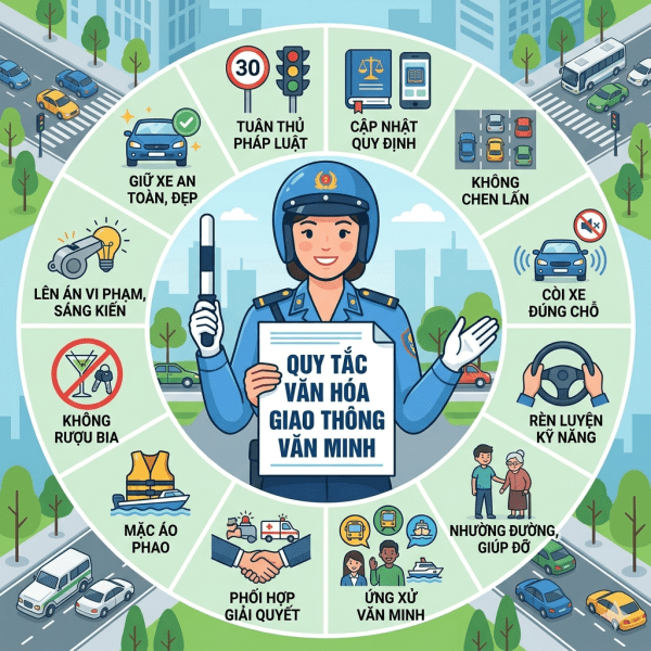 Quy tắc văn hóa giao thông văn minh