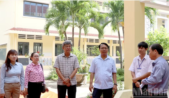 Dự án trường phổ thông Dân tộc nội trú tỉnh Lâm Đồng gấp rút hoàn thành trước năm học mới