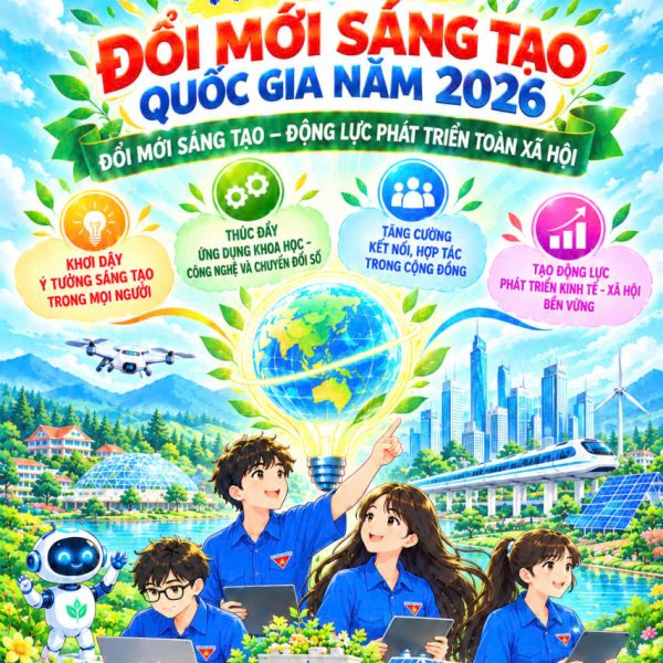 Ngày hội đổi mới sáng tạo quốc gia 2026 tại Trường PTDTNT: khơi mở tư duy, tự tin hội nhập